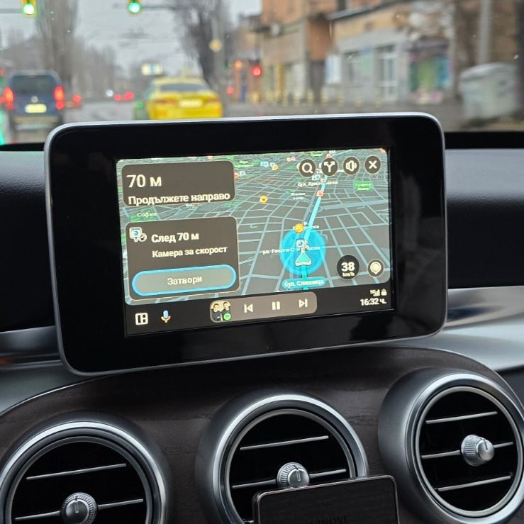 Bluetooth адаптер за Android Auto и Apple CarPlay