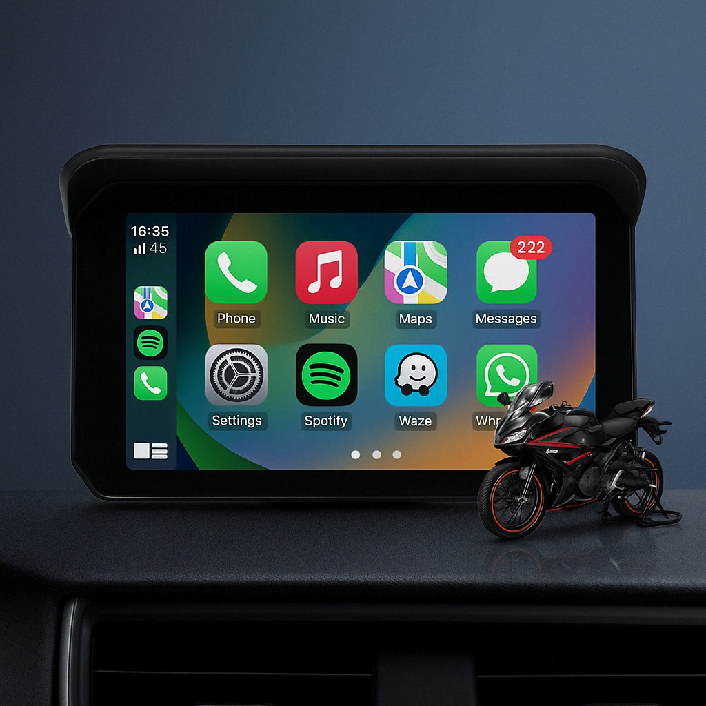 Motocicletă Multimedia, MotoPlay C5 – Conectivitate fără frontiere