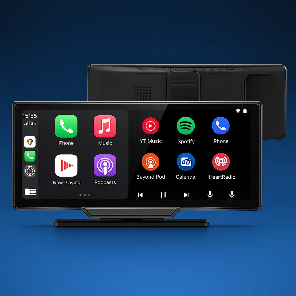 10.26-инчов тъчскрийн екран със CarPlay и Android Auto, става за всички коли! PERGLOT Bulgaria
