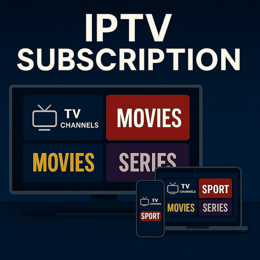 IPTV - Předplatné pro televizi, filmy a seriály