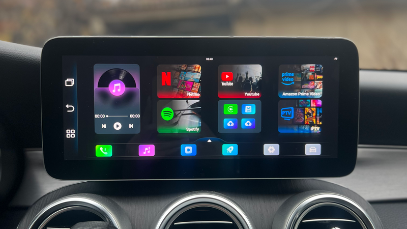 Conectarea la Carplay sau Android Auto