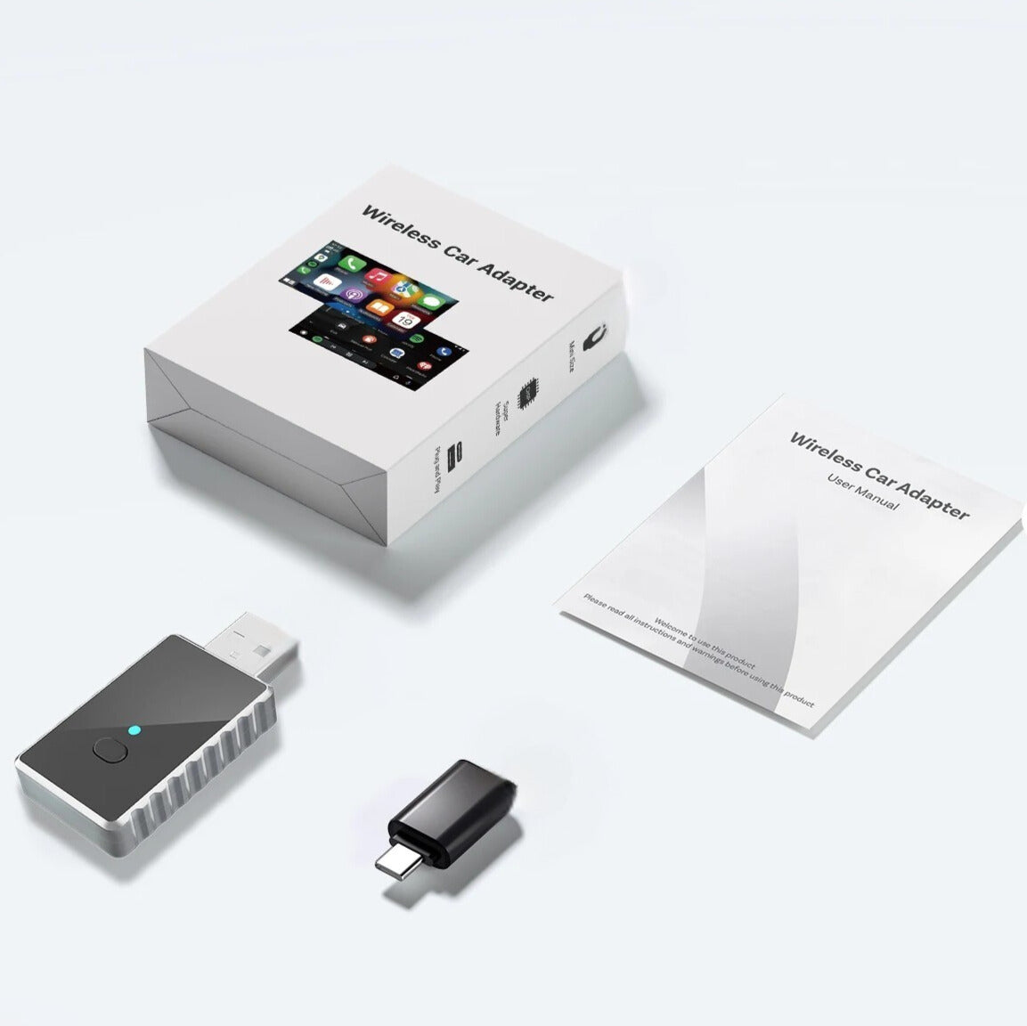 Adaptador Bluetooth para Android Auto y Apple CarPlay