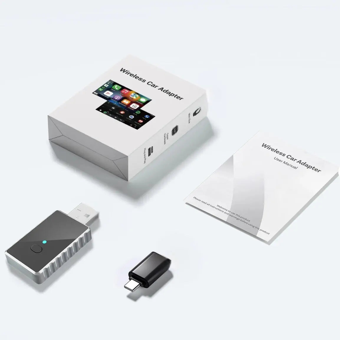 Bluetooth adapter for Android Auto and Apple CarPlay